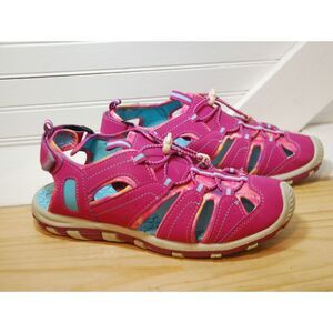 JCPennys There Abouts Kids Water shoes pink size 5M girls Vacation Travel‎